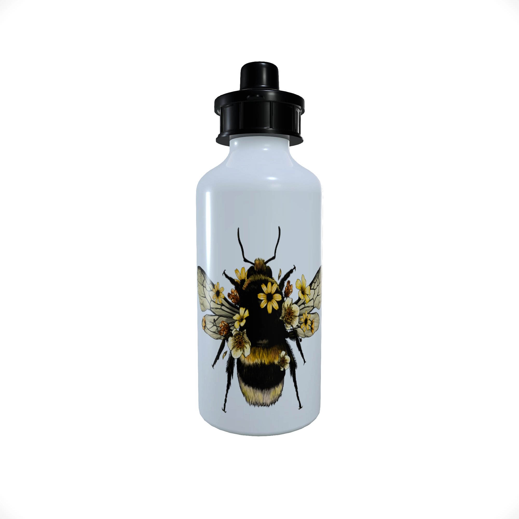 Bee Water Bottle, Custom Bee Water Bottle, Sports Bottle
